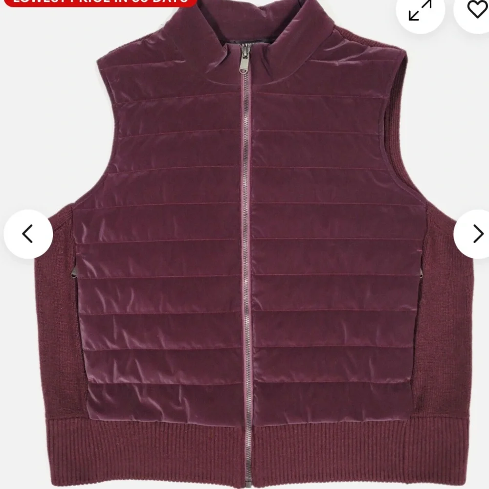 Athleta Hanover Hybrid Vest Sz M - Picture 8 of 8